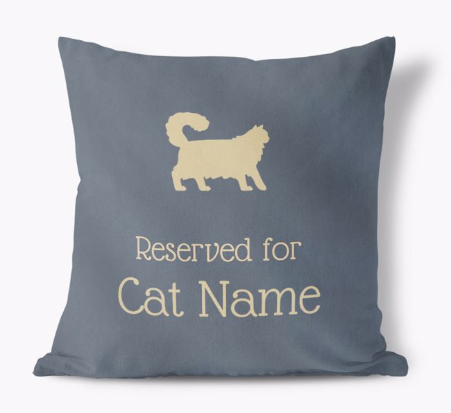 Reserved for {dogsName}: Personalized {breedCommonName} Soft Touch Pillow